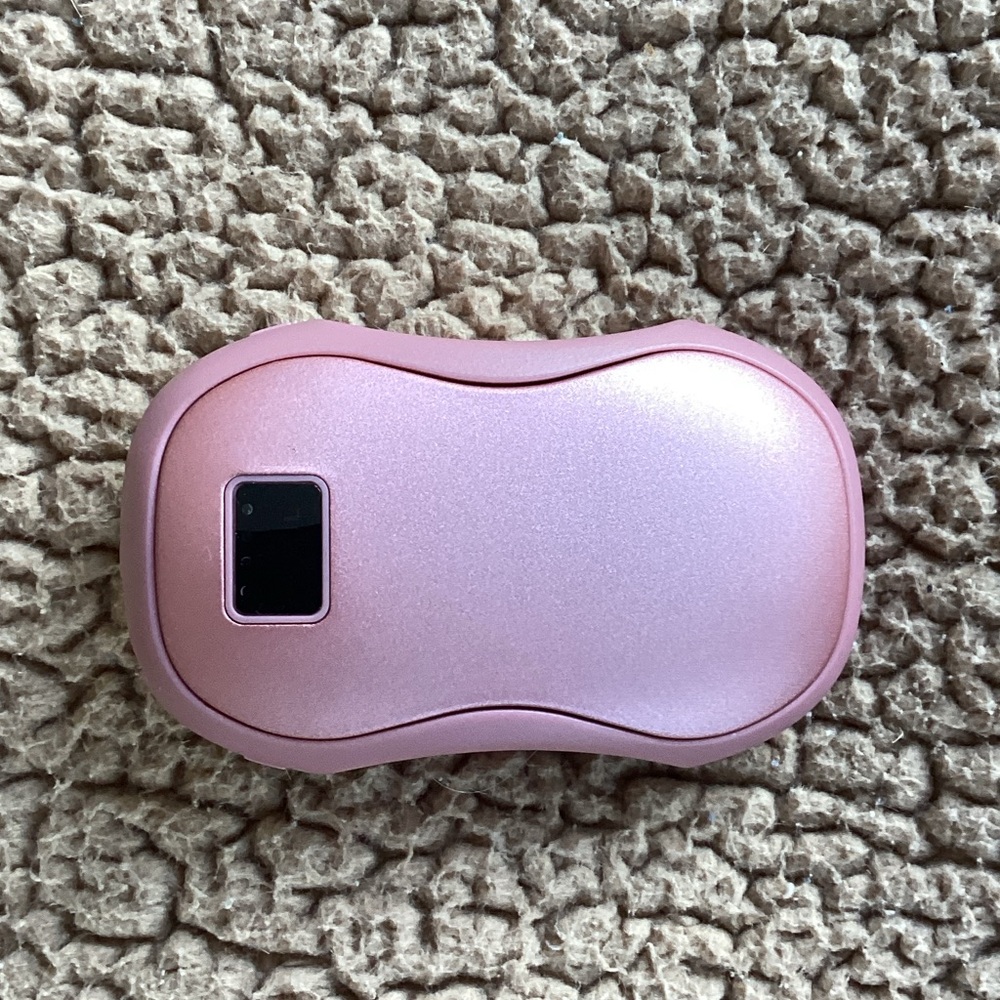 Pink Wireless electric hand warmer